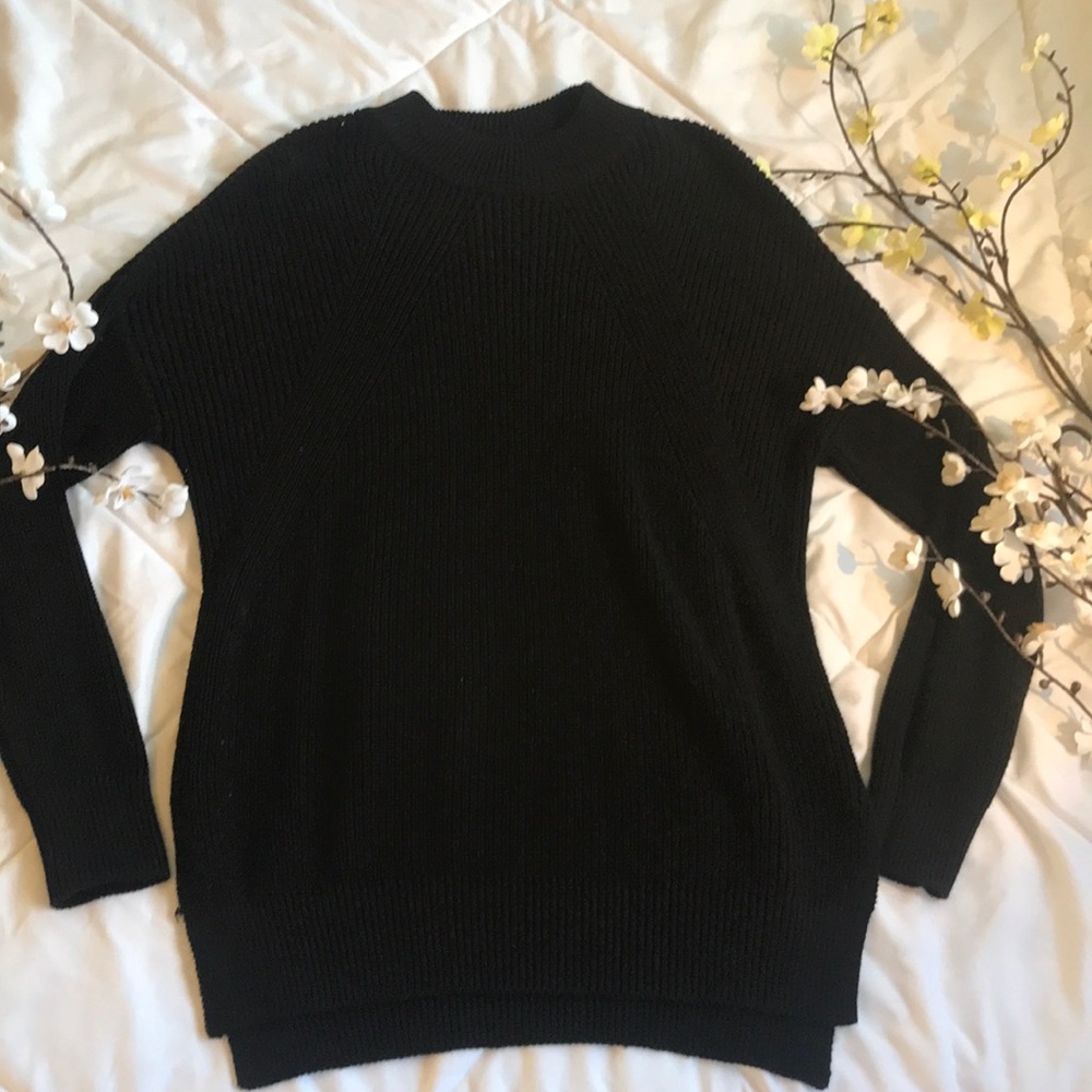 Long Black Sweater
